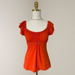 Y2K Braided Empire Tie-Back Top